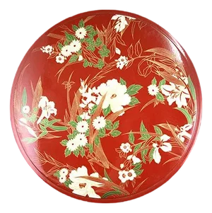 Mid 20th Century Red Lacquer Box