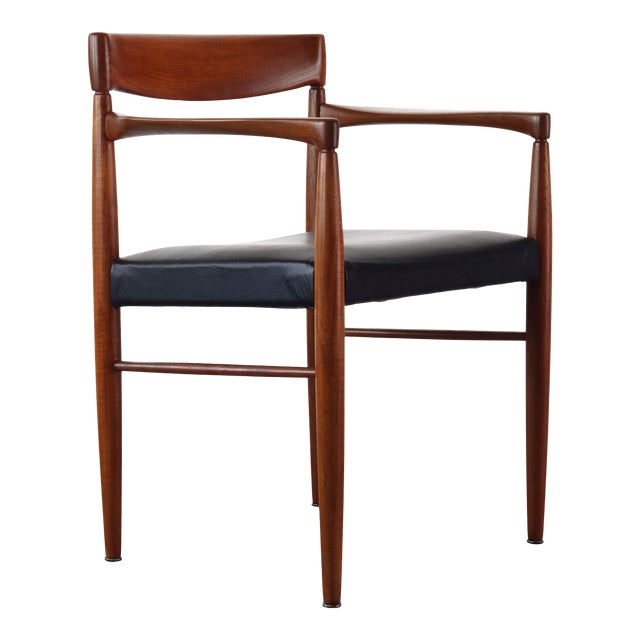 H.W. Klein for Bramin Teak Desk Chair / Side Chair, Norway For Sale