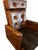 1970s Eck-Adams Brown Tufted High-Back Executive Office Chair For Sale - Image 4 of 17