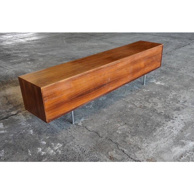 Large Rosewood Sideboard, Denmark, 1960s For Sale - Image 8 of 11