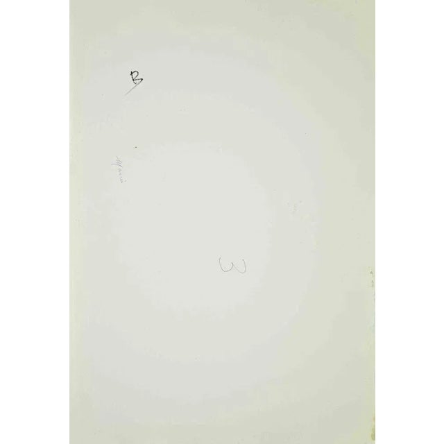 Watercolor on heavy paper realized by Carlo Ravagnan in 1960s. Hand signed and dated lower right. Excellent condition....