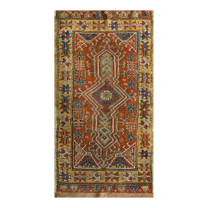 19th Century Turkish Yastik Rug