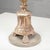 Wood Lacquered Candlestick with Marble Base For Sale - Image 7 of 8