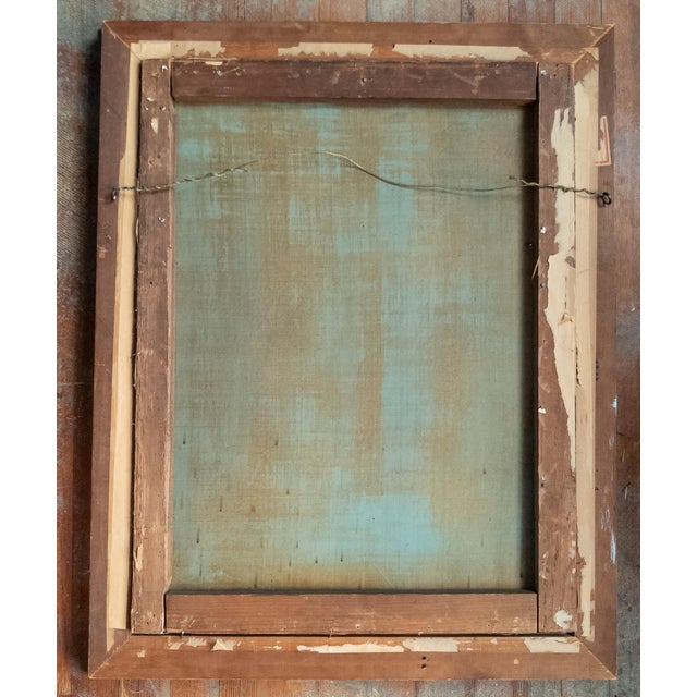 19th Century American Folk Art Portrait Painting of a Gentleman, Style of Ammi Phillips For Sale - Image 13 of 16