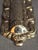 1970s Sterling Silver 925 Repousse Mezuzah Case 6" Bark & Scrollwork For Sale - Image 5 of 13