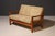 1950s Danish Sofa in Teak Two-Seater by Juul Kristensen Vintage, 1950 For Sale - Image 5 of 9