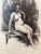 Vintage Frederick William Weber Mixed Media Nude Still Realism Sketch Drawing For Sale In New York - Image 6 of 11