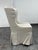 Restoration Hardware Faye Slipcovered Desk Chair on Casters For Sale In San Francisco - Image 6 of 12