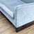 Mitchell Gold + Bob Williams 3-Seat Blue Velvet Sofa For Sale In San Francisco - Image 6 of 7