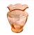 Gorgeous, hand blown, pink glass vase. Elegant design in a beautiful pink hue. It is such a pretty piece that it can be...