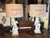 Figurative 1960s Italian Blanc Du Chin Cherub Lamps - a Pair For Sale - Image 3 of 17