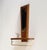 Mid-Century Modern Mid-Century American Modern Chestnut Wall Mounted Valet With Mirror and Shelf For Sale - Image 3 of 10