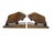 1950s Vintage Figurative Wooden Bookends, 1950s, Set of 2 For Sale - Image 5 of 13