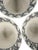 Set of 4 Bat Trang Vietnamese Ramen/Pho/Rice Bowls Hand Painted Blue Leaf Motif and Chopstick Rests For Sale In New York - Image 6 of 8