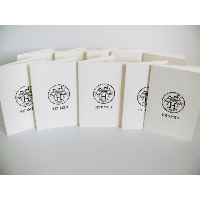 Illustration Hermes Paris 10 Embossed Card Folds For Sale - Image 3 of 7