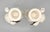 1970's Fitz & Floyd Japanese White Crane Candlesticks With Bamboo Bases – Hollywood Regency / Chinoiserie For Sale In Houston - Image 6 of 10