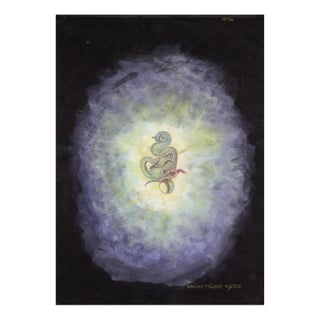 Fritz Klee, Abstract Composition, Germany, 1955, Drawing For Sale