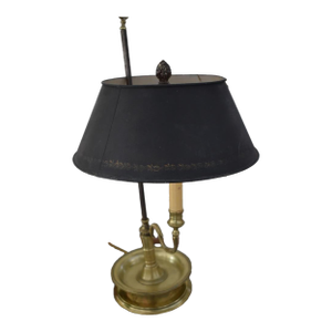 French 19th Century Brass and Tin Bouillotte Lamp