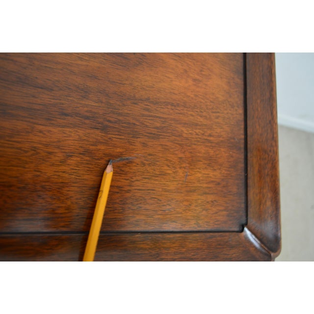 Brown Henkel Harris Mahogany Side Tea Table For Sale - Image 8 of 14