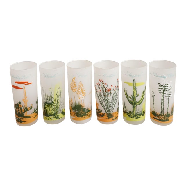 1960’s Blakely Gas Highball Glasses, Set of 6 For Sale