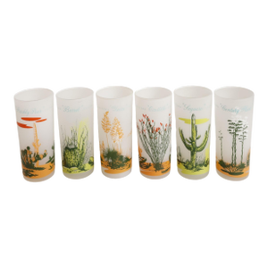 1960’s Blakely Gas Highball Glasses, Set of 6
