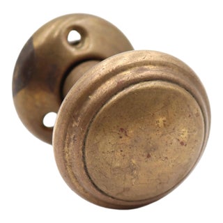 Vintage Concentric 2 In. Dummy Door Knob Set For Sale