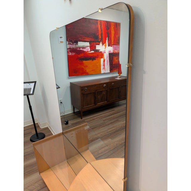 Heywood Wakefield is known for solid wood construction and beautiful furniture. This vanity is from their "Sculptura" line...