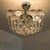 Hex Chrome and Crystal Kinkeldey Pendant Light, 1970 For Sale - Image 6 of 14