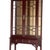 Chinese Chippendale 2-Door 2-Drawer Hardwood Breakfront Cabinet C1930 For Sale - Image 4 of 13