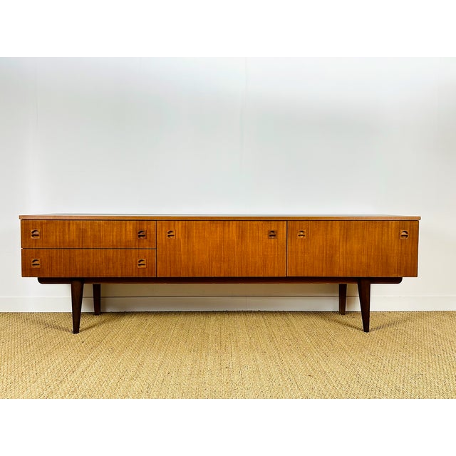 Scandinavian Sideboard in Teak, 1960 For Sale - Image 18 of 18
