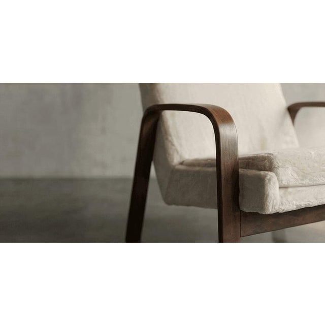 Mid-Century Modern French Oak Armchairs, 1970s For Sale - Image 3 of 5