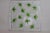 Mid-Century Modern Autunno 1980s Itre Murano Art Glass Tile Green Accents For Sale - Image 3 of 9