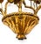 Metal Vintage Italian Gilt Tole Floral Three Arm Wall Sconce — Hollywood Regency / Florentine For Sale - Image 7 of 12