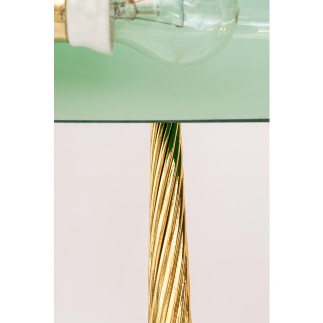 Banker Table Lamp with Glass Shade, Vienna, 1920s For Sale - Image 18 of 18