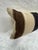 Turkish Hemp Pillow Cushion Natural Beige Brown Pillow Cushion Cover 16" x 24" For Sale - Image 4 of 4