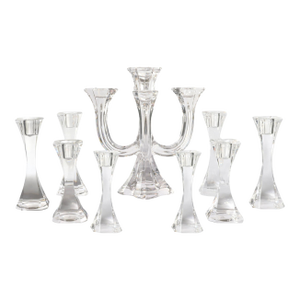 Villeroy & Boch Crystal Candleholder Set