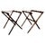 Vintage Italian Foldable Luggage Racks Stands, 1970s, Set of 2 For Sale - Image 9 of 9