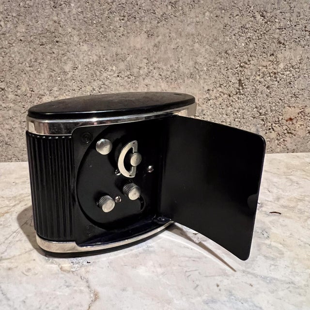 1950s Westclox Art Deco Travel Clock Nonworking For Sale In San Diego - Image 6 of 9