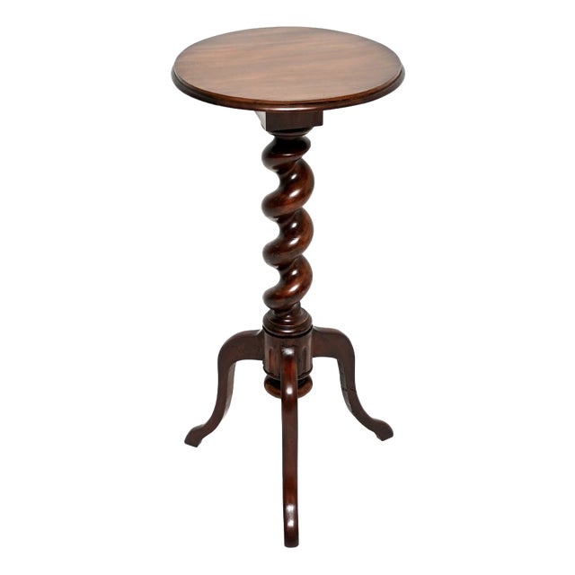 Antique Victorian Barley Twist Occasional Table, 1850 For Sale