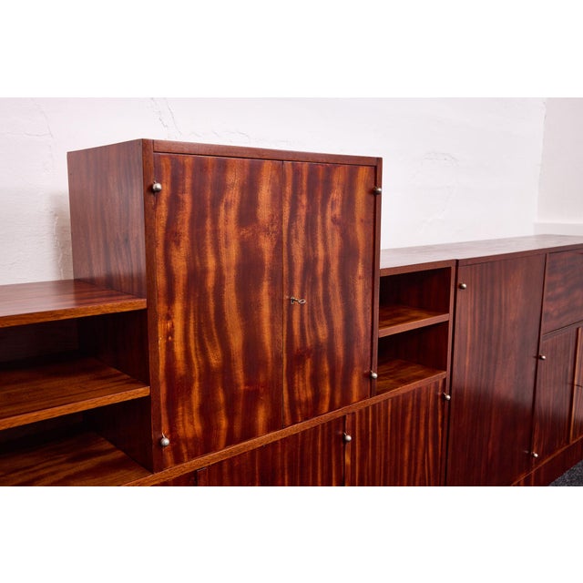 Bar Cabinet and Secretary by Josef Frank for Werkstätten Haus & Garten / Blitz Residence, Vienna, Austria, 1927, Set of 2 For Sale - Image 16 of 18