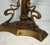 Antique Ornate Early 1900's Bronze Glass Art Nouveau Electric Table Lamp Light For Sale In New York - Image 6 of 11