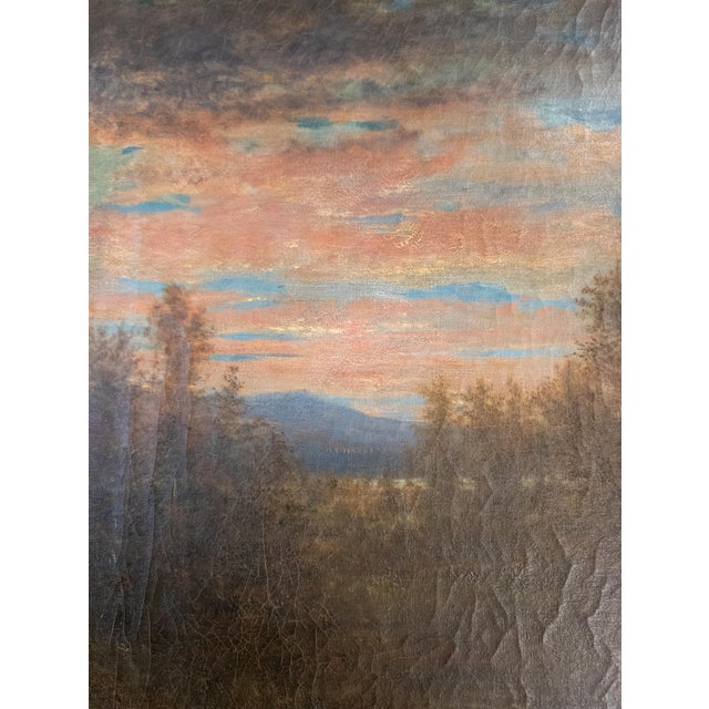 19th Century American Luminist Hudson River School Painting by Asa Weston Twitchell For Sale - Image 12 of 17