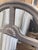 French Provincial Gray Finish French Mirror For Sale - Image 3 of 4
