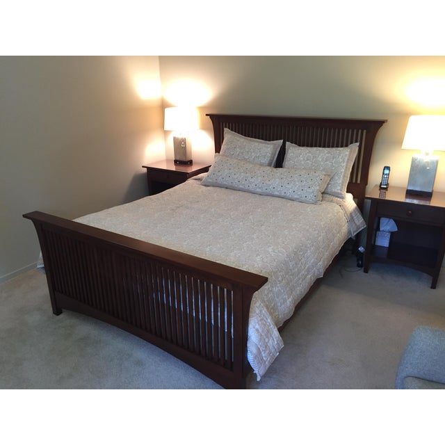 Stickley Mission Style Queen Size Bed Chairish