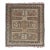 Early 20th Century Antique Tribal Caucasian Rug With All-Over Motif in Muted Neutrals For Sale