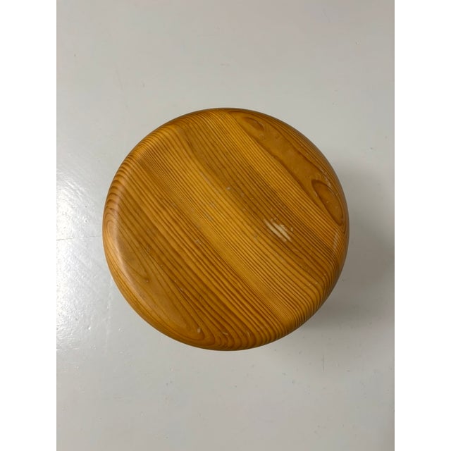 Pine Stool by Ingvar Kamprad for Habitat, 1990s For Sale - Image 4 of 7