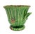 Vintage Vietri Italian Verde Glazed Terracotta Planter With Handles – Mediterranean / Tuscan For Sale In Houston - Image 6 of 11
