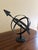 Late 20th Century Bronze Iron Armillary Globe Sculpture – Traditional Landscape & Garden Decor For Sale - Image 4 of 10