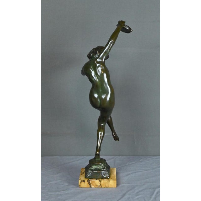 C. Binder, The Dancer with the Tambourine, Early 20th Century, Bronze For Sale - Image 18 of 18