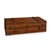 A rare 19th Century Victorian leather trunk, reinforced with wooden battens and retaining its original brass lock and...